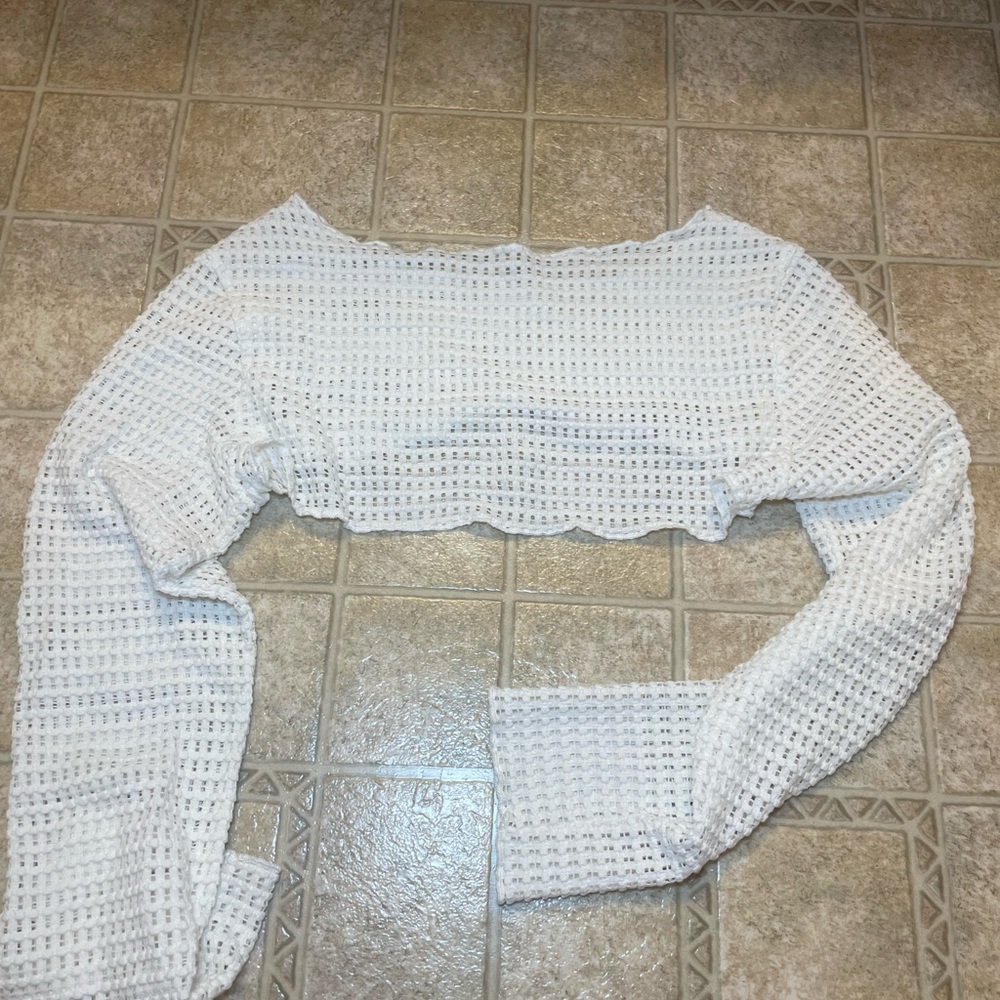 Hand crochet top!